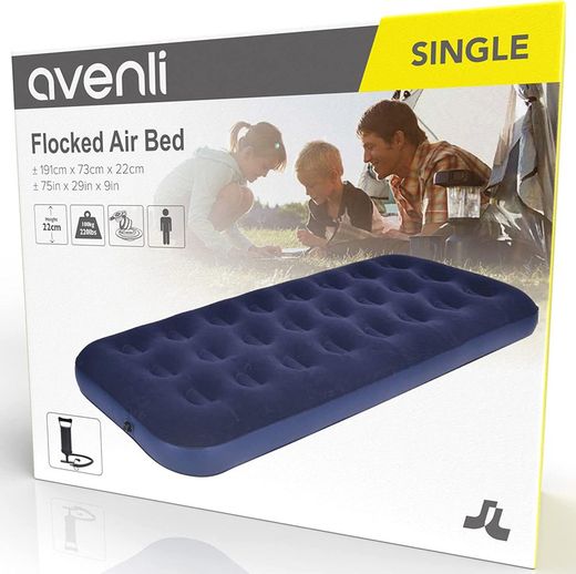 Avenli Matelas Gonflable Camping 191cm x 73cm x 22 cm