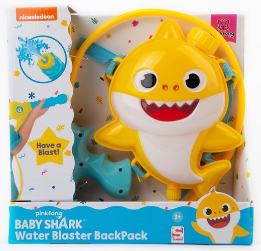 Baby Shark Wasserpistole mit Wassertank