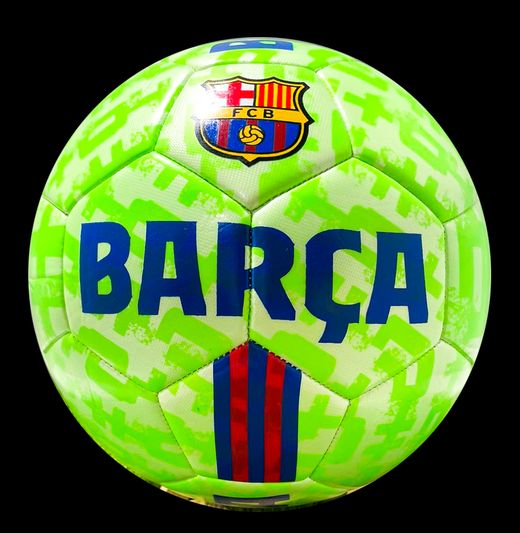 Balón FC Barcelona Verde Fosforescente