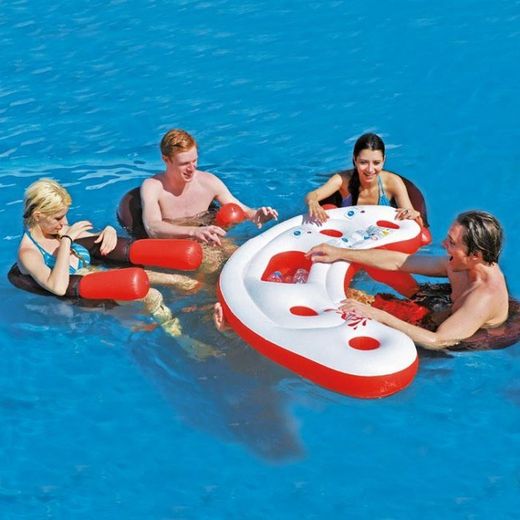 Bar hinchable para piscina