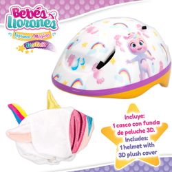 Bebés Llorones Casco 3D Unicornio