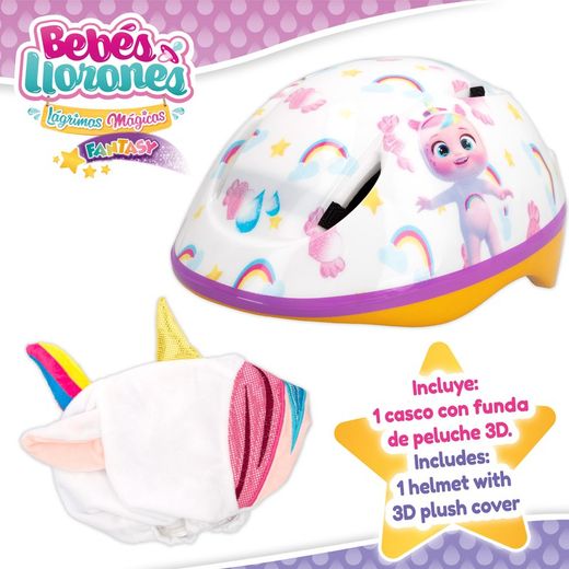 Bebés Llorones Casco 3D Unicornio