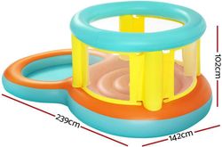 Bestway 52385 Jumptopia Hüpfburg 239x142x102 cm