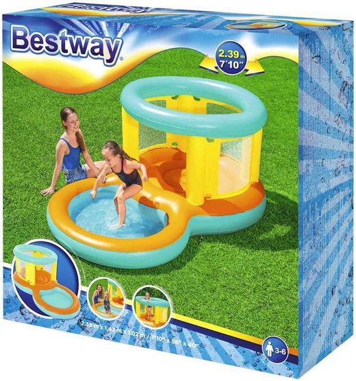 Bestway 52385 Jumptopia Hüpfburg 239x142x102 cm