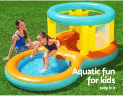 Bestway 52385 Jumptopia Hüpfburg 239x142x102 cm