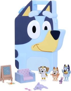 Bluey Deluxe Play & Go Play Set