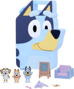 Bluey Deluxe Play & Go Play Set