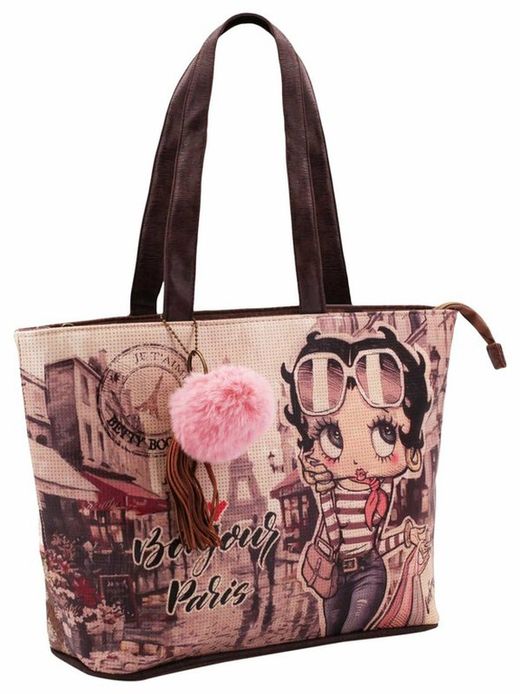 Bolso Betty Boop Beige street 45 cm