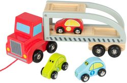 Anhänger mit 3 Holzautos