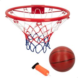 CB Sports Basketballkorb mit Ball und Pumpe