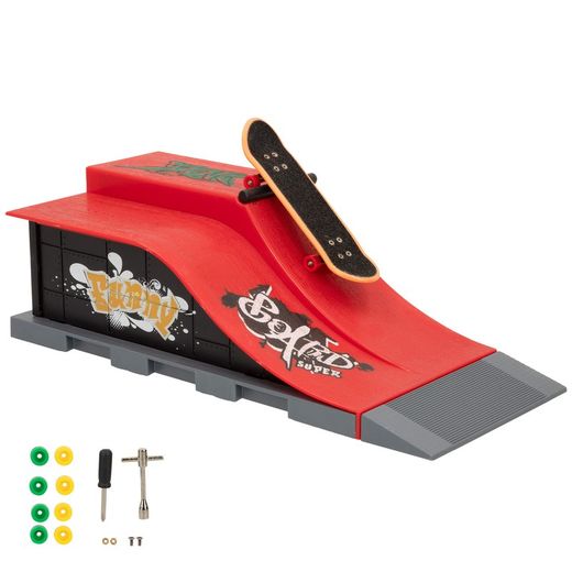 CB Toys Mini-Finger-Skateboard mit Skatepark