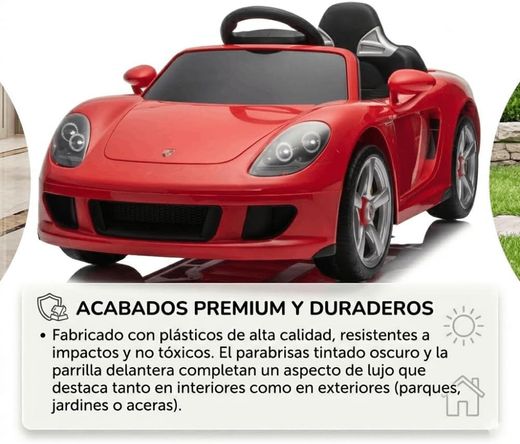 Porsche Carrera GT 12V Electric Ride-On Car