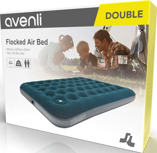 Avenli Matelas de Camping double 191 cm x 137 cm x 22