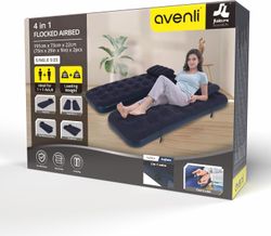 Avenli Matelas gonflable camping double 191 cm x 73 cm x 22 cm