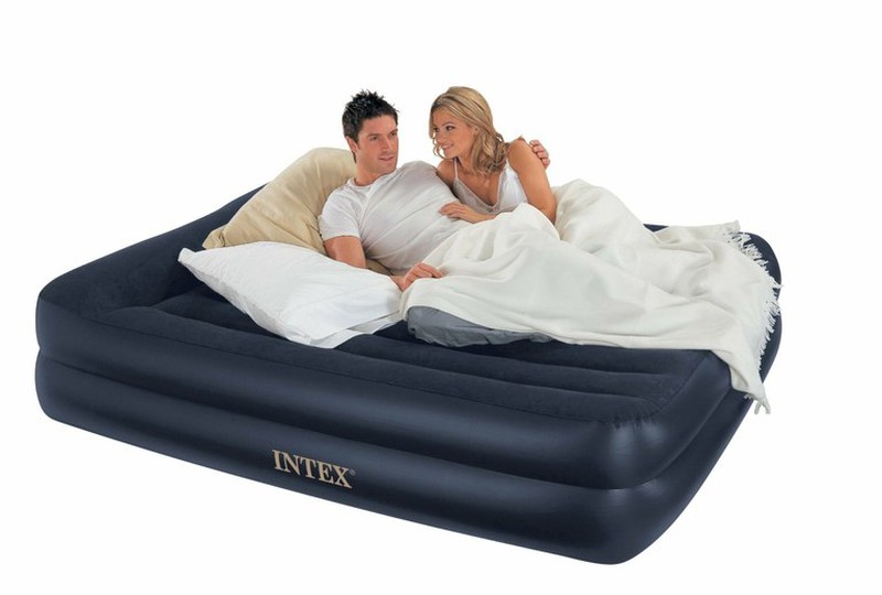 Matelas gonflable Intex Queen Raised Pillow 