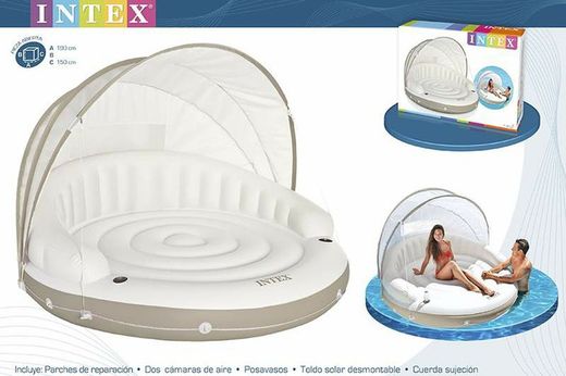 Intex 58292 Canopy Island aufblasbare Matratze