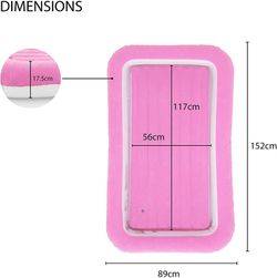 Avenli Colchón Hinchable Infantil 152 cm x 89 cm x 17,5 cm