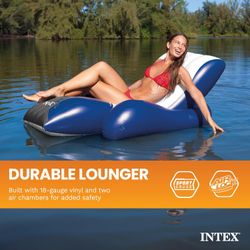 Intex 58868 Floating Recliner Lounge Pool 71" x 53"