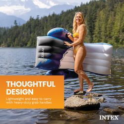 Intex 58868 Floating Recliner Lounge Pool 71" x 53"