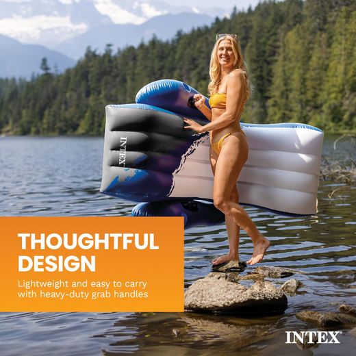 Intex 58868 Floating Recliner Lounge Pool 71" x 53"