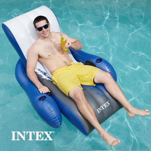 Intex 58868 Floating Recliner Lounge Pool 71" x 53"