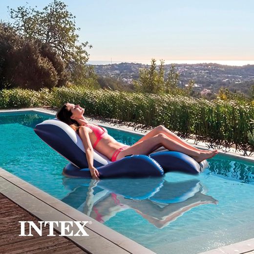 Intex 58868 Floating Recliner Lounge Pool 71" x 53"