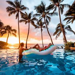 Intex 56874 Splash Lounge Premium Luftmatratze