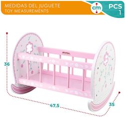 Woomax Puppenbett aus Holz