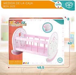 Woomax Puppenbett aus Holz