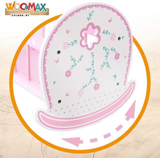 Woomax Puppenbett aus Holz