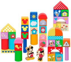 Disney Bloques de madera construcción 40 Pzs