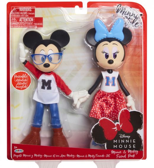 Disney Minnie Mouse Playset Mickey Mouse 2 Figuras