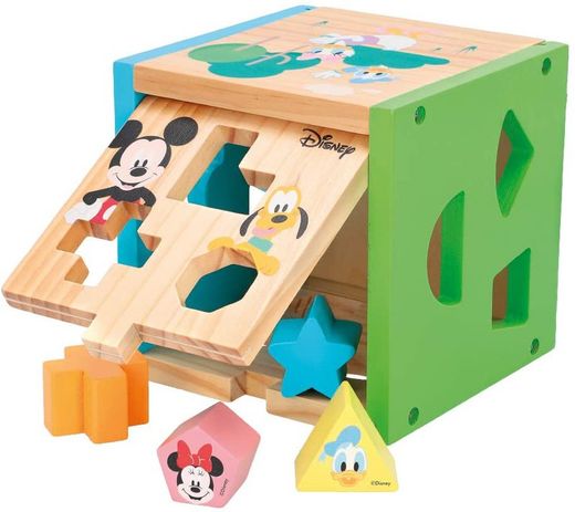 Woomax Disney Mickey Mouse Shape Sorter Cube