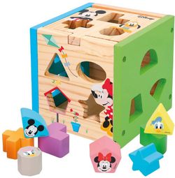 Woomax Disney Mickey Mouse Shape Sorter Cube