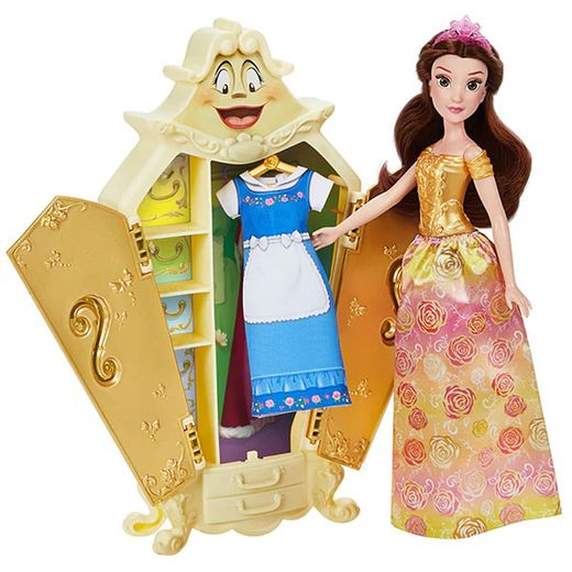 Hasbro Disney Prinzessin Belle und ihre Garderobe