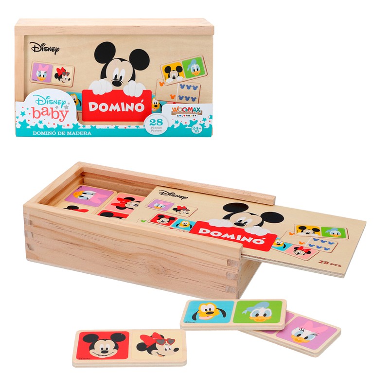 Children's wooden dominoes Disney Joguines i bicis Gaspar
