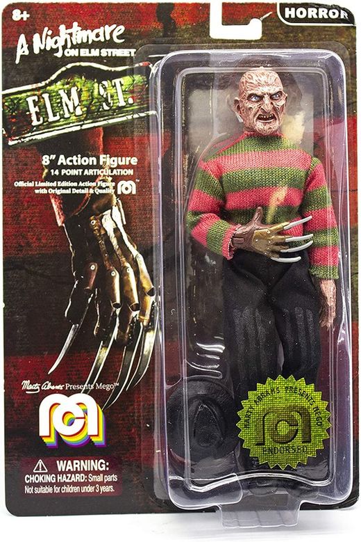 Mego Figura Freddy Krueger Pesadilla en Elm Street