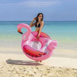 Aufblasbare rosa Flamingo-Figur von Jilong