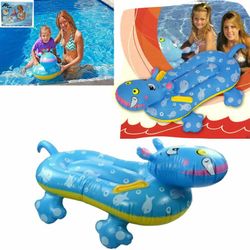 Lustige aufblasbare Nilpferdfigur