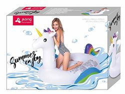 Riesige aufblasbare Einhornfigur