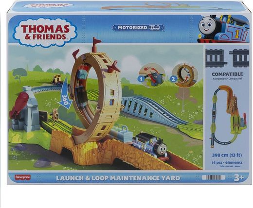 Fisher-Price Thomas & seine Freunde Rennstrecke mit Schleife