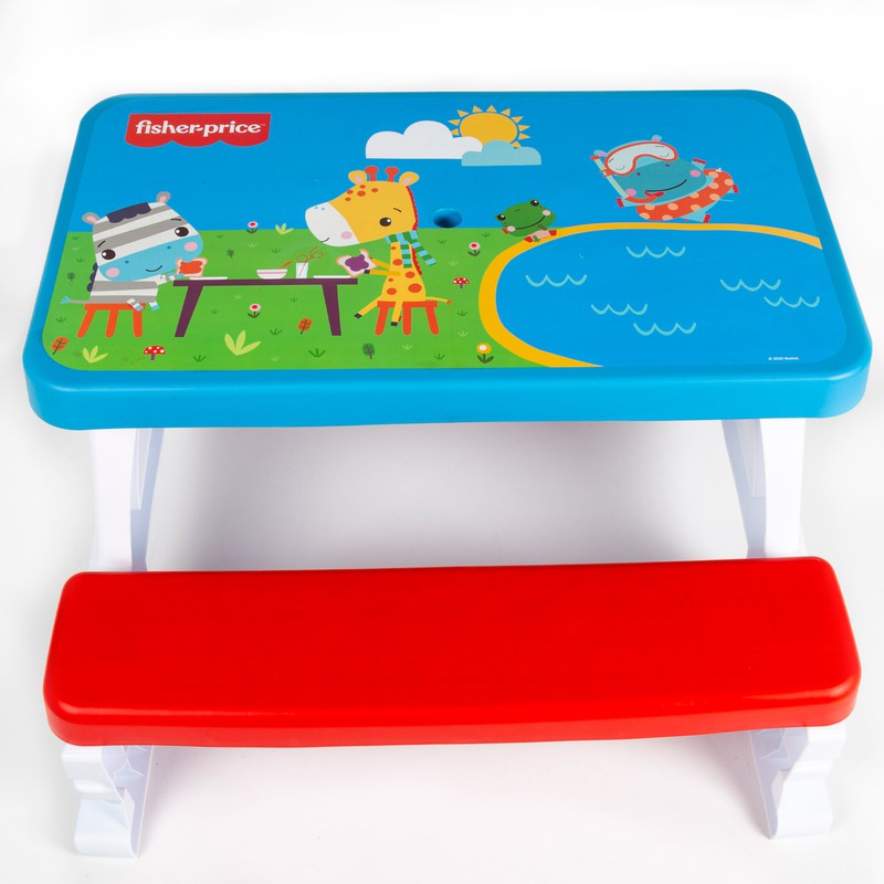 Fisher price table store and chairs