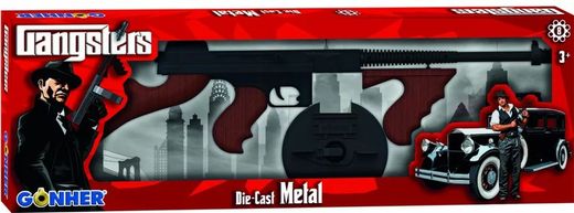 Gonher Metralleta Subfusil Thompson 8 tiros