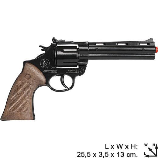 Gonher Magnum Police Revolver with 12-Shot Capers