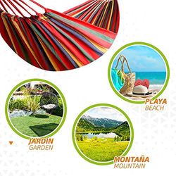 Aktive Hamac Portable en Coton pour jardin