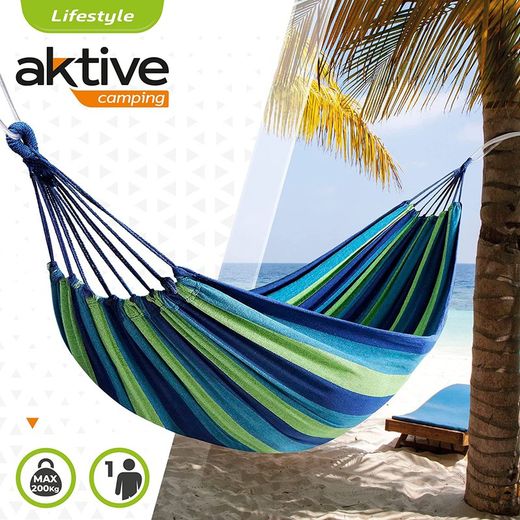 Aktive Hamac Portable en Coton pour jardin