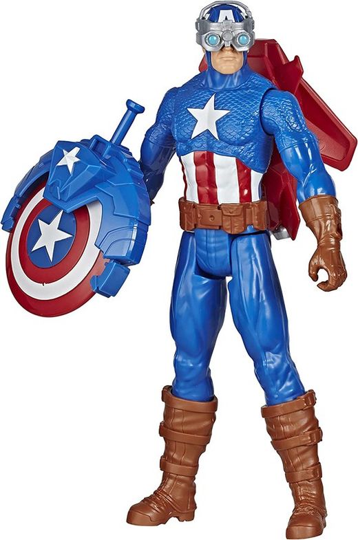 Hasbro Titan Hero Blast Gear Figurine Captain America 30 cm