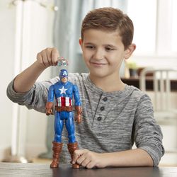 Hasbro Titan Hero Blast Gear Figurine Captain America 30 cm