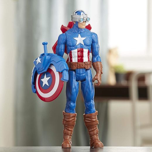 Hasbro Titan Hero Blast Gear Figurine Captain America 30 cm