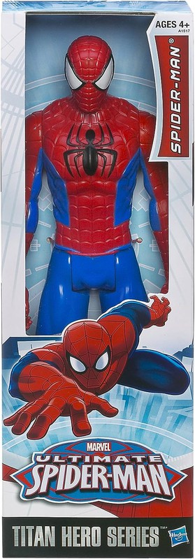 Hasbro Figurine Spiderman Titan Hero Spiderman Marvel 30 Cm Rouge